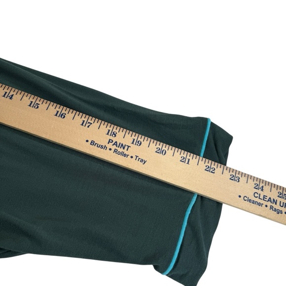 Anthropolgie, briar piped pajama‎ top size 2X NWT green lounge soft - Picture 5 of 8